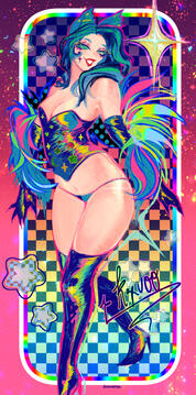 Karvoo 💄🔥's Colored Painted sketches (fullbody)