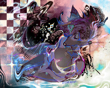 Kaori Koyote's Colored Painted sketches