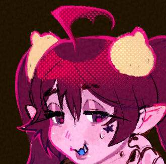 evil face